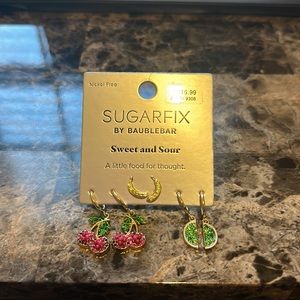 Sugarfix by baublebar 3 earrings set ✨✨✨